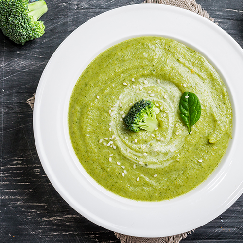 Broccoli soup.