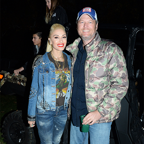 Gwen Stefani and Blake Shelton