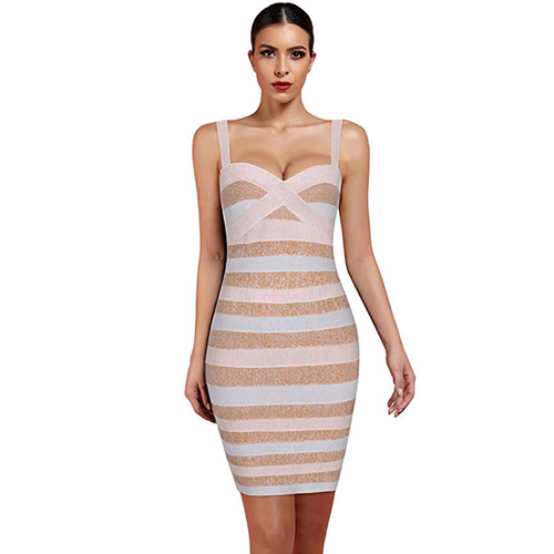 Bodycon Club Party Strap Dress