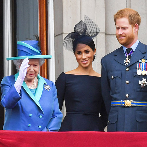 Meghan Markle, Prince Harry, And The Queen