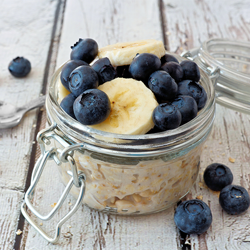 blueberry overnight oats