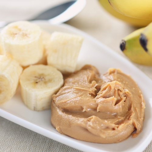 banana and peanut butter