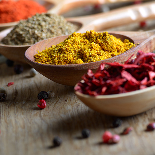 assortment of spices