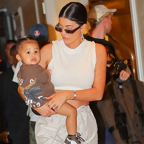 Kylie Jenner and Stormi