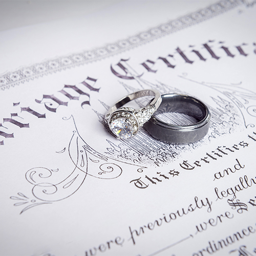 Marriage License