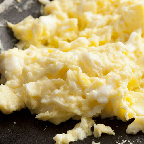 scrambled eggs