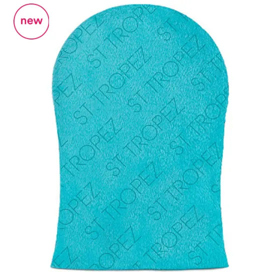 St. Tropez tanning mitt for even application of self-tanner