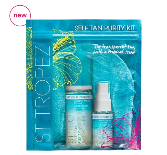 St. Tropez mini tanning kit for effortless sun-kissed glow