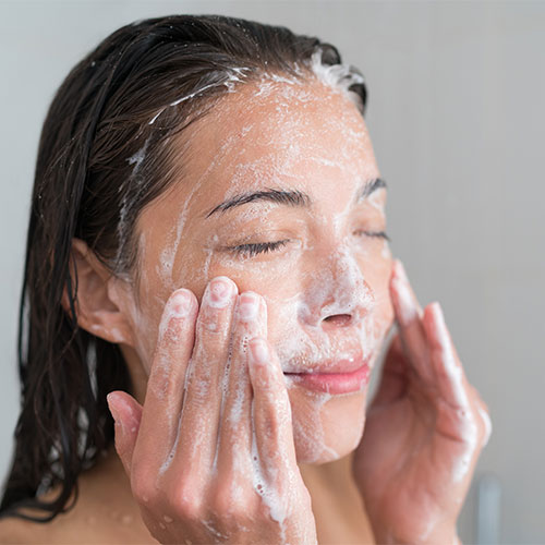 cleansing face dermatologist secret younger looking skin