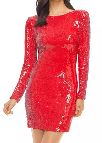 Lola Sequined Mini Dress