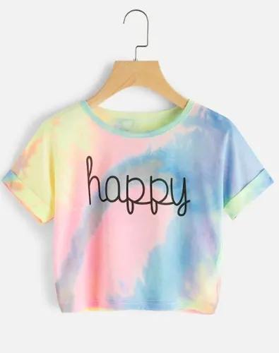 Tie Dye Crop Tee