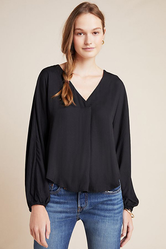 The Super Flattering Top You Should Buy Immediately At Anthropologie ...