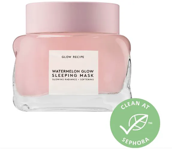 <h3>Glow Recipe Watermelon Sleeping Mask</h3> AHA Glow Sleeping Mask