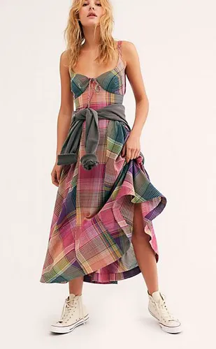 All Tied Up Midi Dress