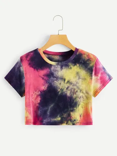 Tie Dye Crop Tee