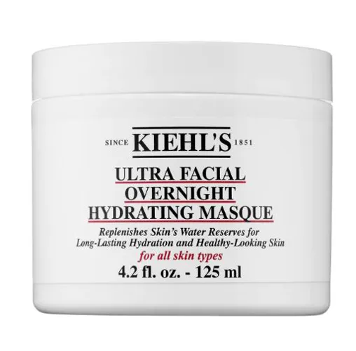 <h3>Kiehl’s Ultra Facial Overnight Hydrating Mask</h3> Overnight Hydrating Mask