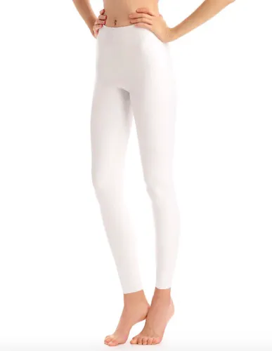 Stylish faux leather leggings with perfect control fit