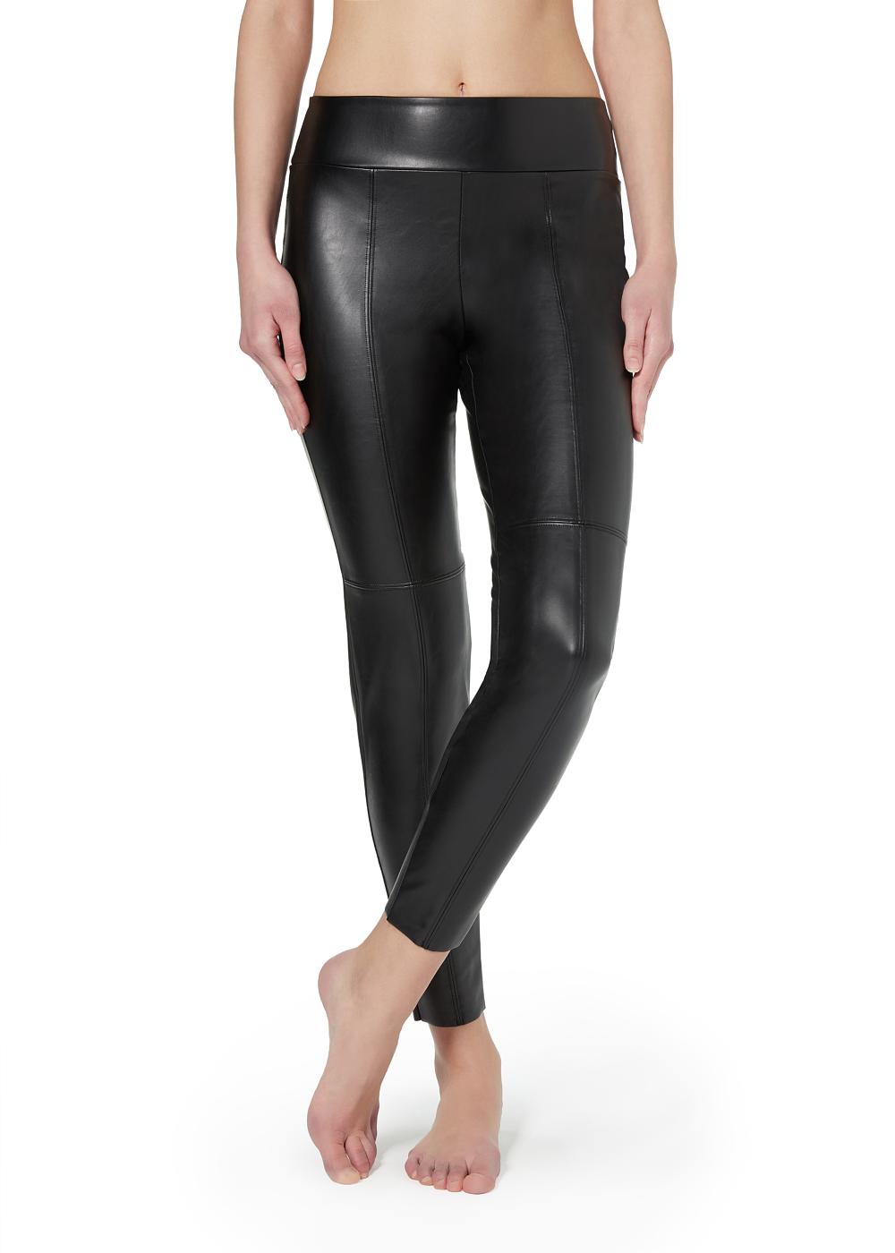 Calzedonia Total shaper thermal leather effect leggings