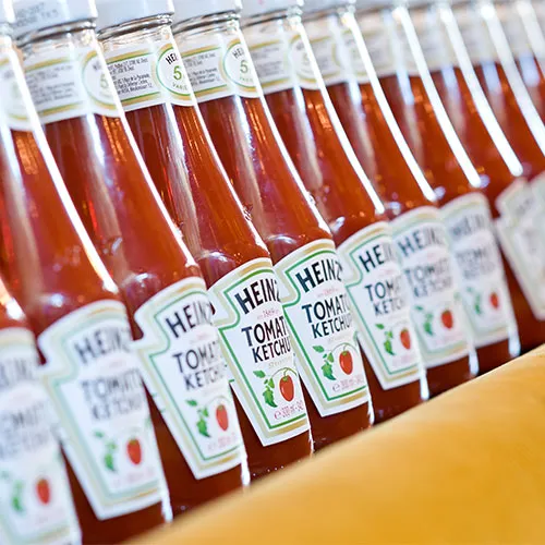 ketchup bottles
