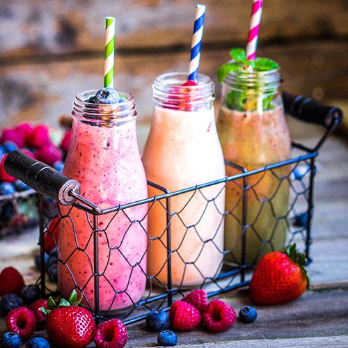 fruit smoothies