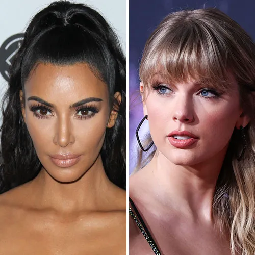 Kim Kardashian and Taylor Swift