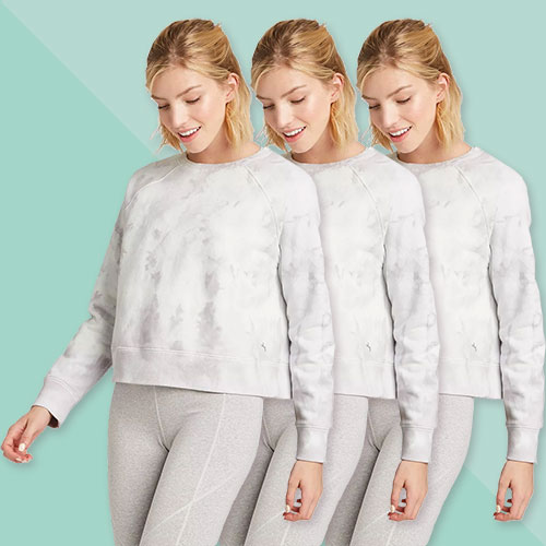 joylab tie dye sweatshirt