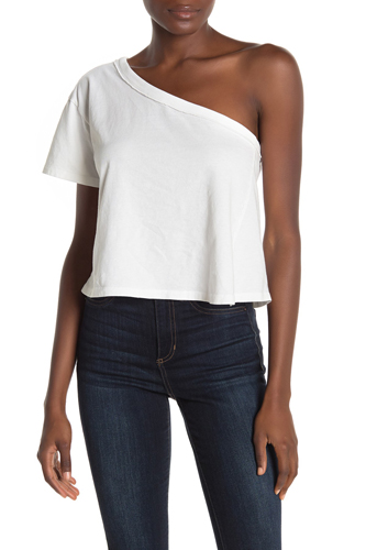 Free People One Shoulder T-Shirt