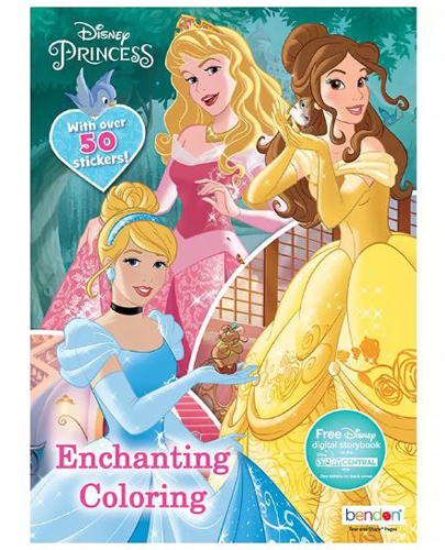 224 Page Coloring Book