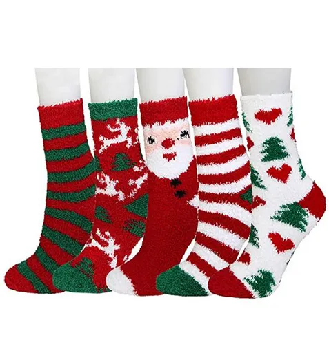 Plush Slipper Socks