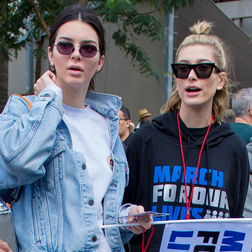 kendall jenner and hailey baldwin