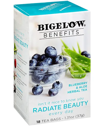<h3>Bigelow Benefits Radiate Beauty Tea</p> Image from SHEfinds
