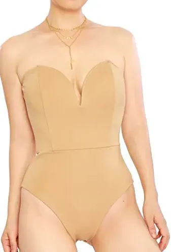 Plunge Neck Bodysuit