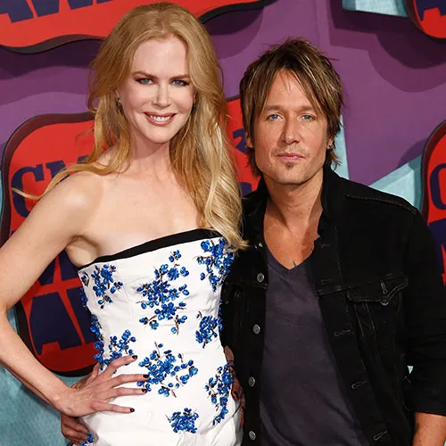 Nicole Kidman and Keith Urban at a red carpet event.
