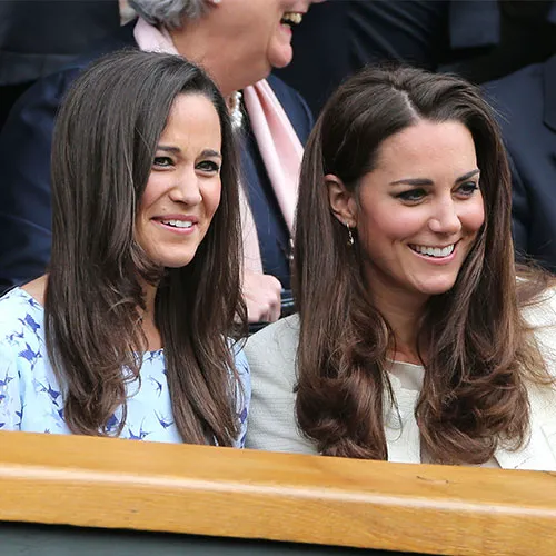 Pippa and Kate Middleton