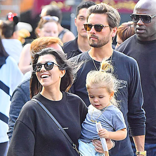 Kourtney Kardashian and Scott Disick