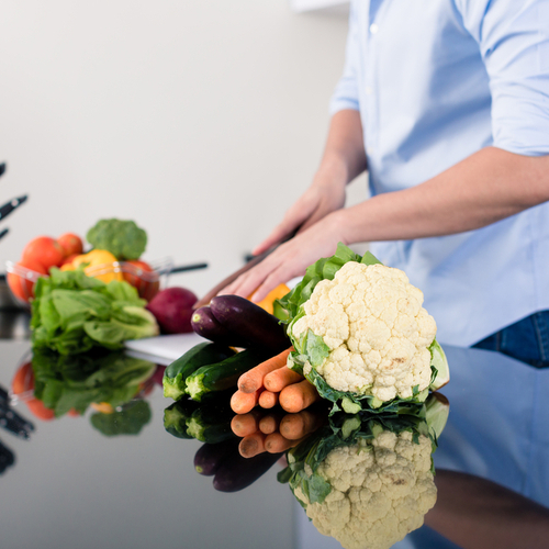 preparing food