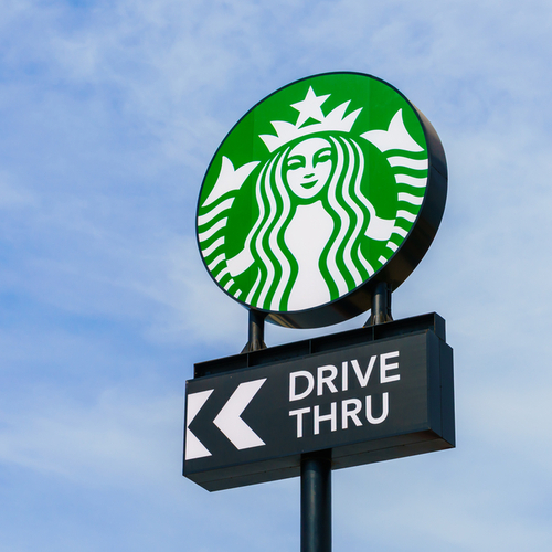Starbucks drive-thru