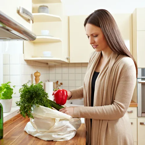 unpacking groceries