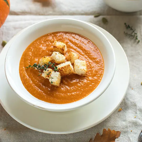 Roasted Garlic Butternut Squash Soup