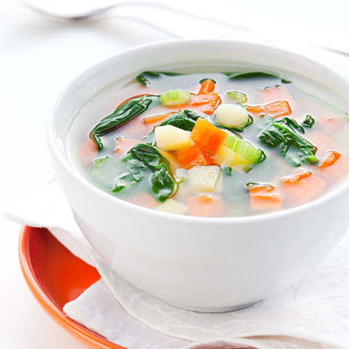 Flush The Fat Away Vegetable Soup