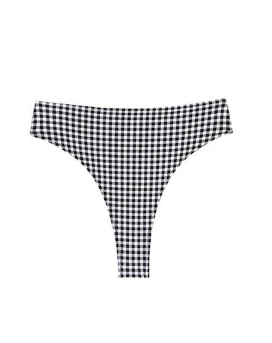 Vibe Bottom In Black Check