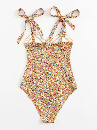 Stylish children's party outfit with playful design