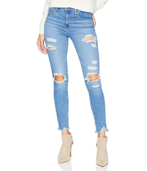 Levi's Women's 721 High Rise Skinny Jeans in classic blue