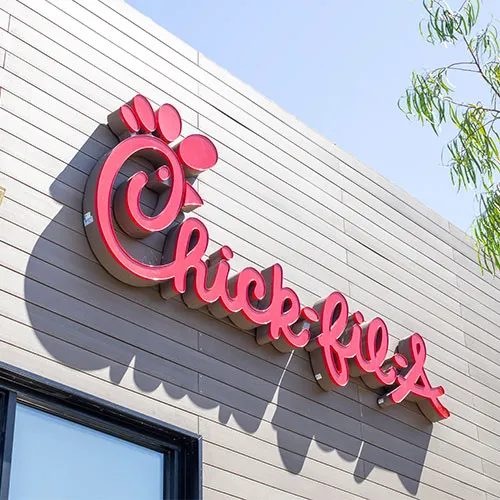 Delicious Chick-fil-A meal showcasing crispy chicken sandwich.