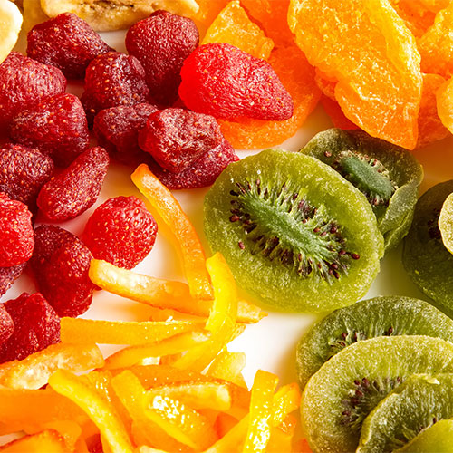 assortment of dried fruit