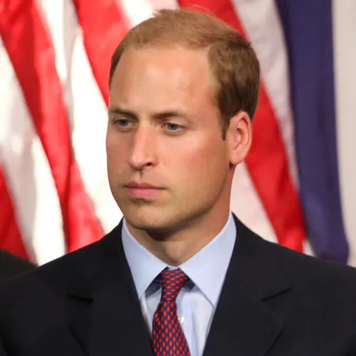 Prince William in a formal outfit at a gala.