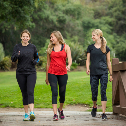 women walking