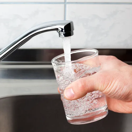 glass of water