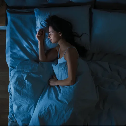 woman sleeping