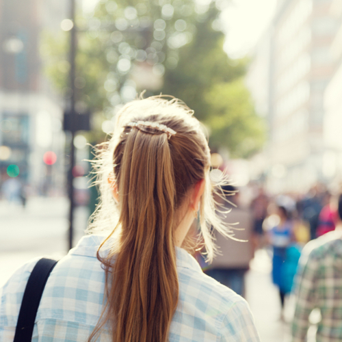 woman walking